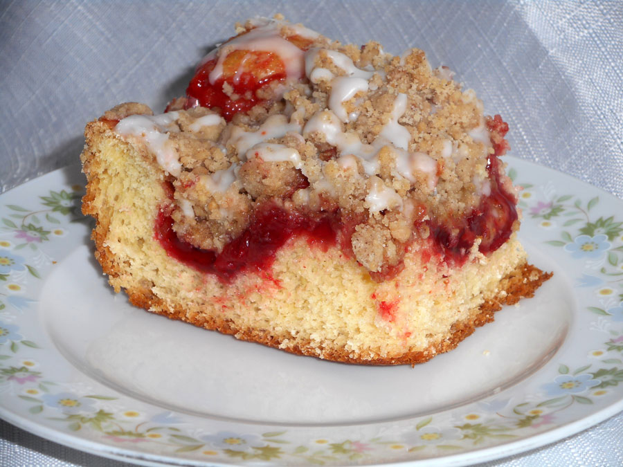 Cherry Crumb Cake - Inn on Maple Street Bed and Breakfast